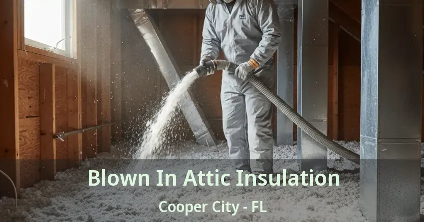 Blown In Attic Insulation Cooper City - FL