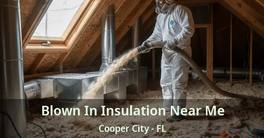 Blown In Insulation Near Me Cooper City - FL