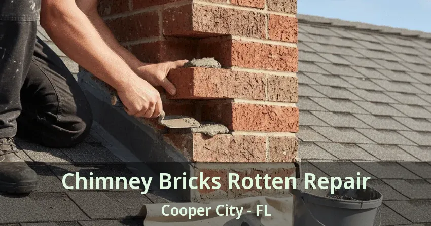 Chimney Bricks Rotten Repair Cooper City - FL