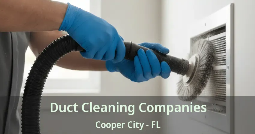 Duct Cleaning Companies Cooper City - FL